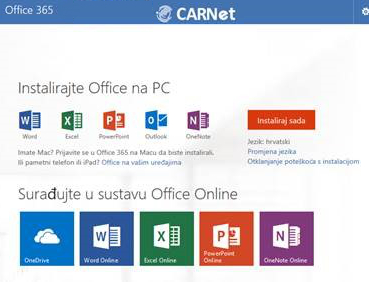 Usluge Office 365 za obrazovanje
